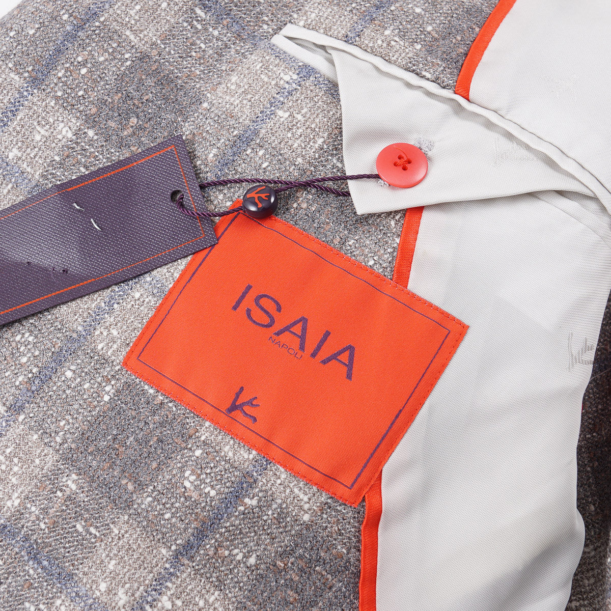 Isaia Mélange Wool-Silk-Linen Sport Coat - Top Shelf Apparel