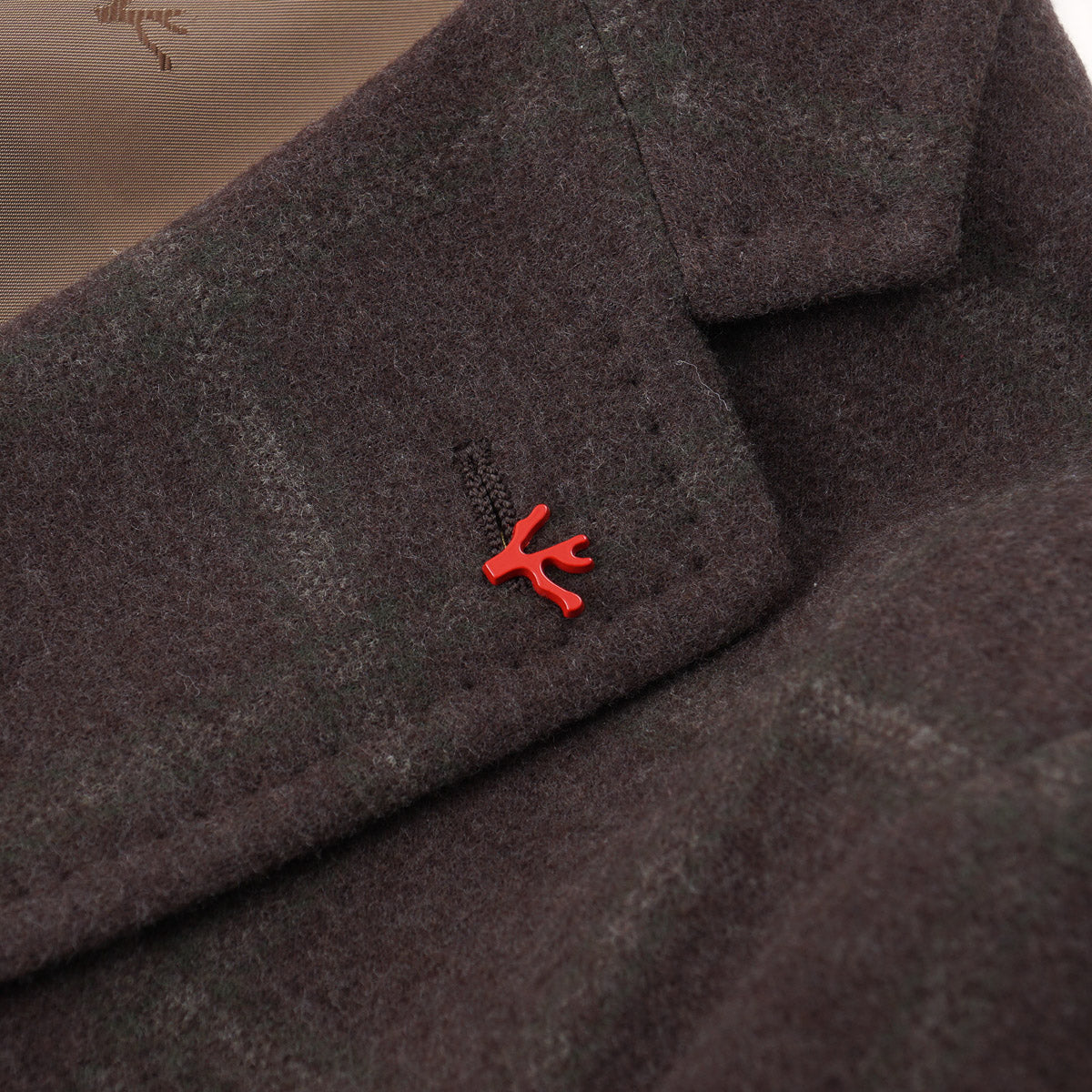 Isaia Plush Flannel Wool Sport Coat - Top Shelf Apparel