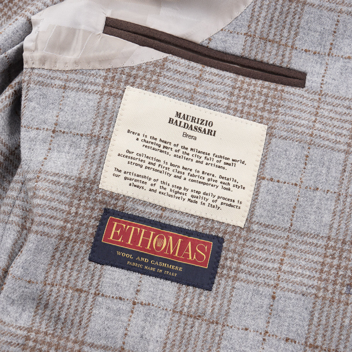 Maurizio Baldassari Wool-Cashmere 'Soft Jacket' - Top Shelf Apparel