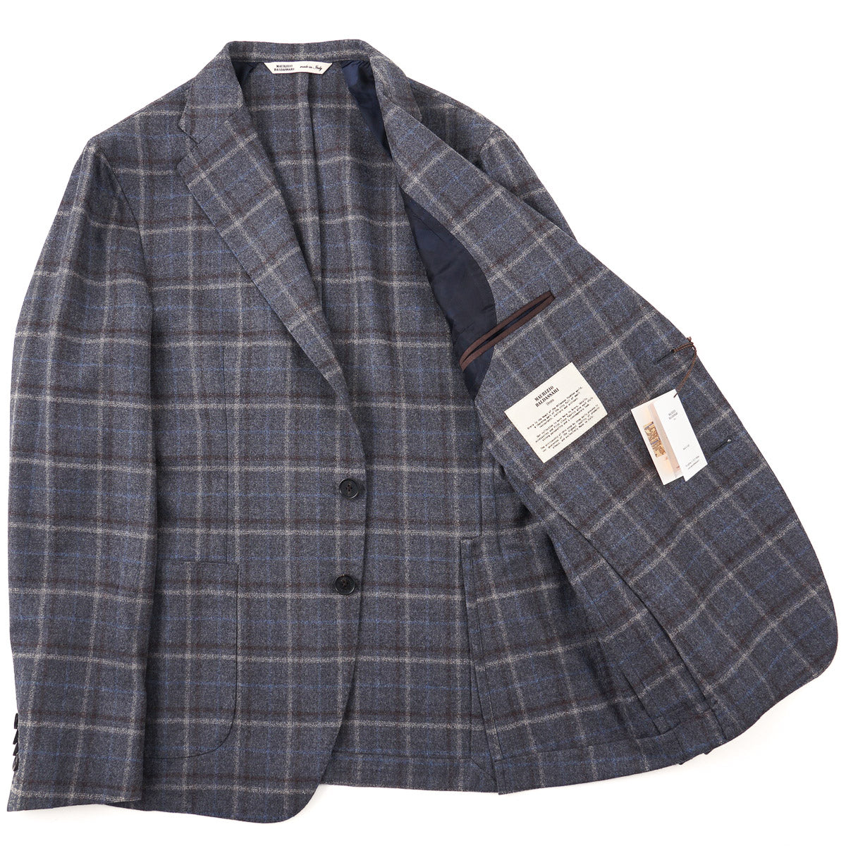 Maurizio Baldassari Wool 'Soft Jacket' - Top Shelf Apparel