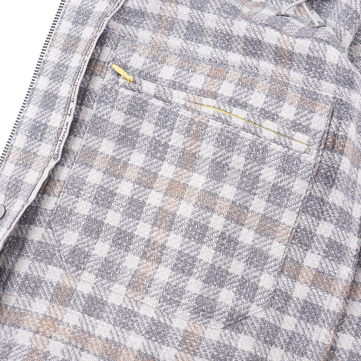 Sartorio Woven Wool-Silk Field Jacket