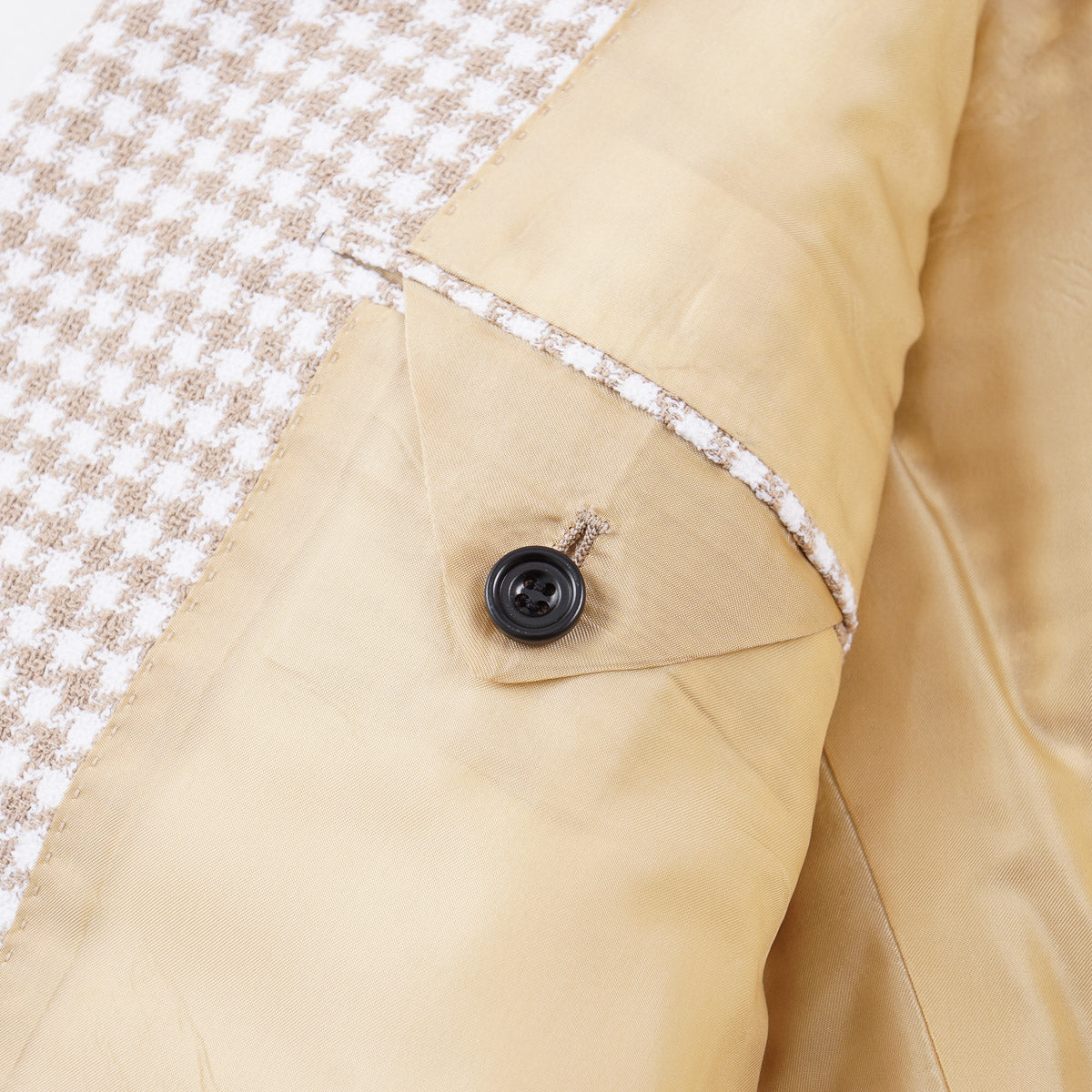 Sartorio Woven Houndstooth Cotton Suit - Top Shelf Apparel