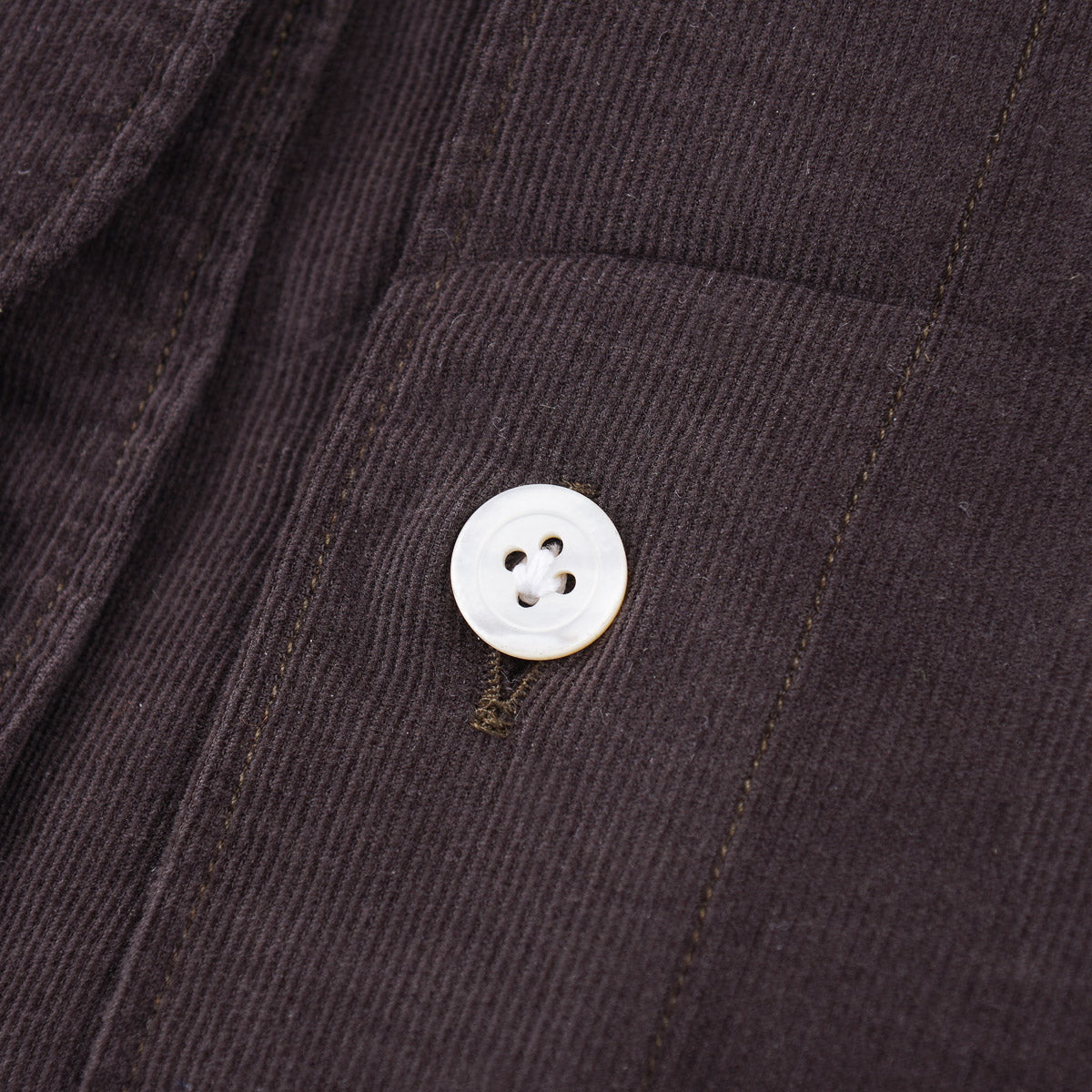 Finamore Corduroy Cotton Dress Shirt - Top Shelf Apparel
