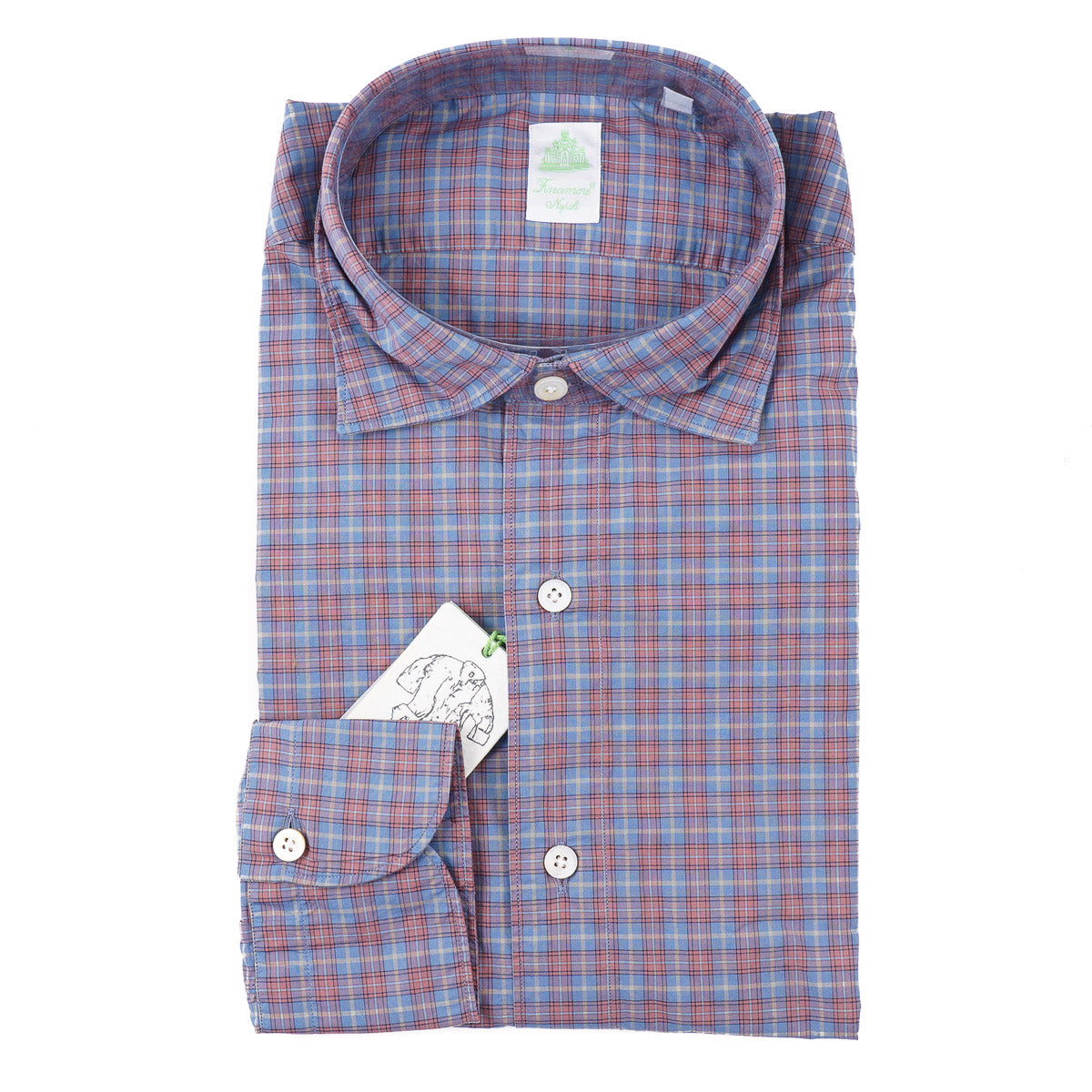 Finamore Lightweight Cotton Dress Shirt - Top Shelf Apparel