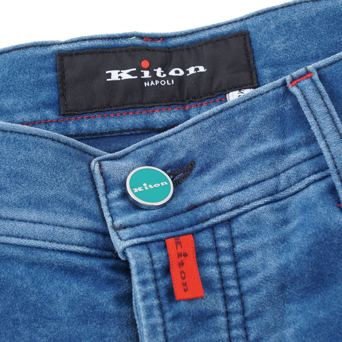 Kiton Brushed Cotton Velvet Jeans - Top Shelf Apparel