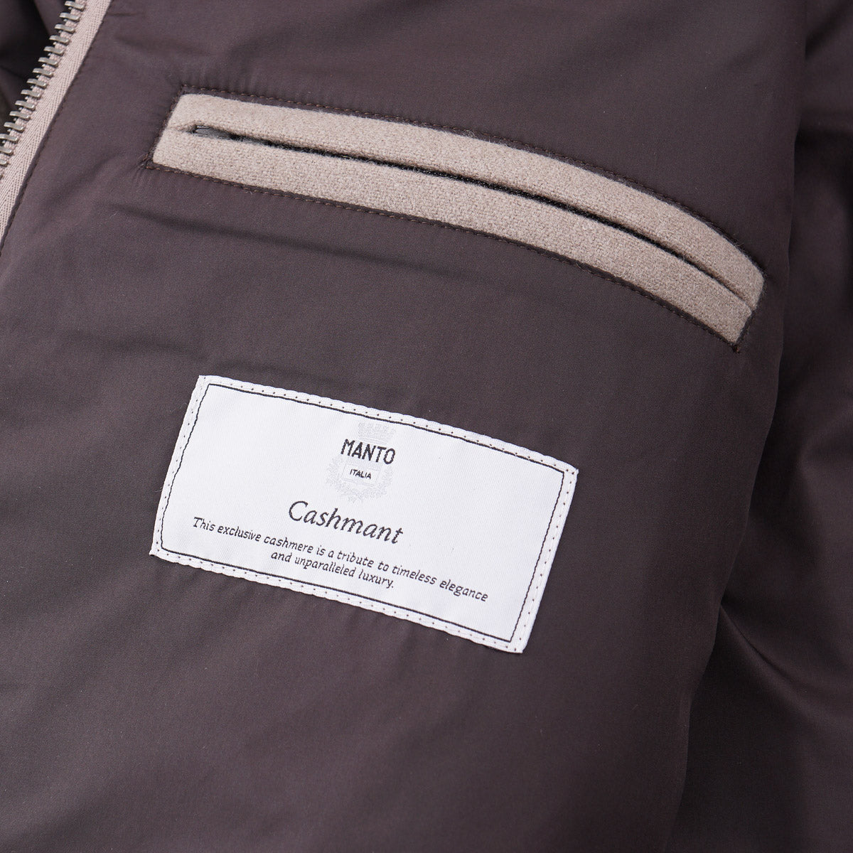 Manto Quilted Cashmere Down Vest