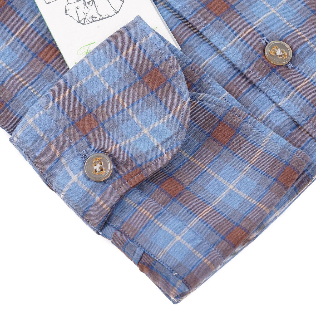Finamore Extra-Slim Cotton Dress Shirt - Top Shelf Apparel