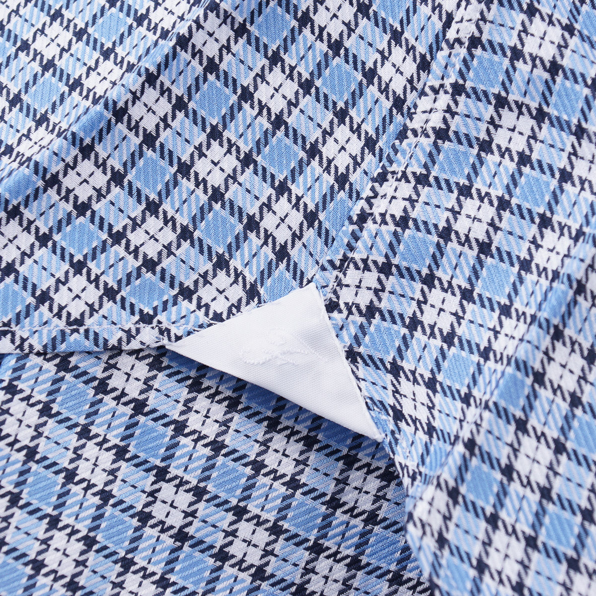 Finamore Woven Check Cotton Shirt - Top Shelf Apparel