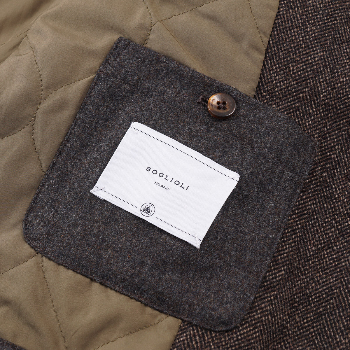 Boglioli Wool Outer Blazer with Quilted Lining - Top Shelf Apparel
