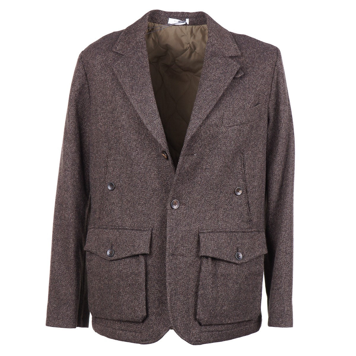 Boglioli Wool Outer Blazer with Quilted Lining - Top Shelf Apparel