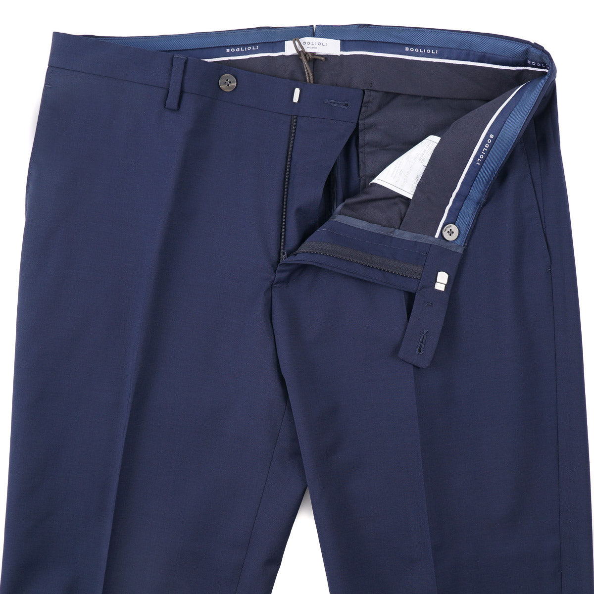 Boglioli Trim-Fit Stretch Wool Pants - Top Shelf Apparel