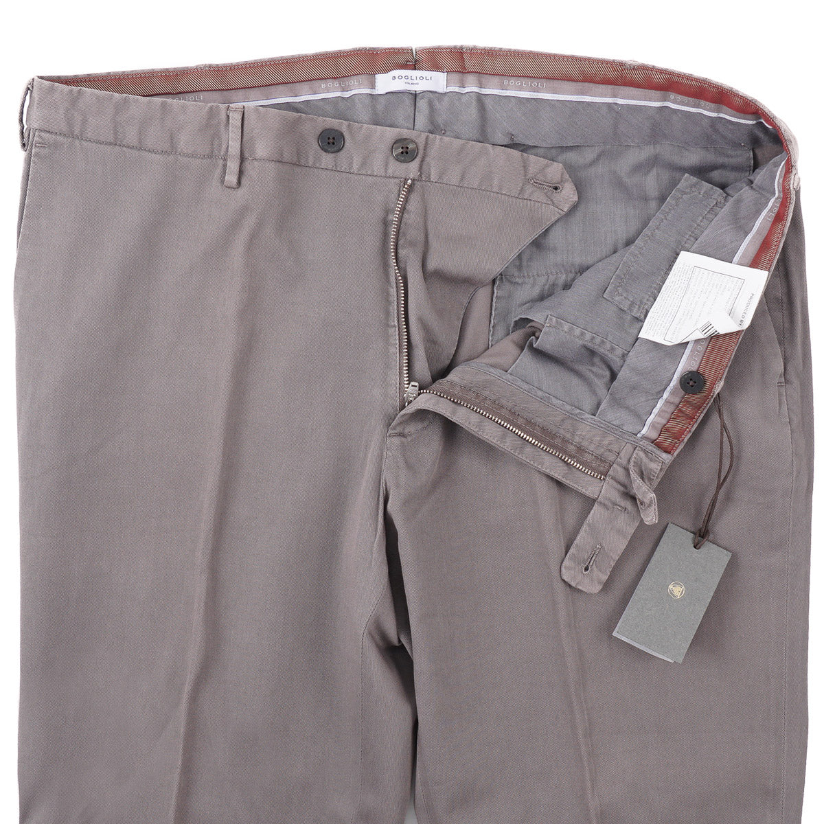 Boglioli Slim-Fit Woven Cotton Pants - Top Shelf Apparel