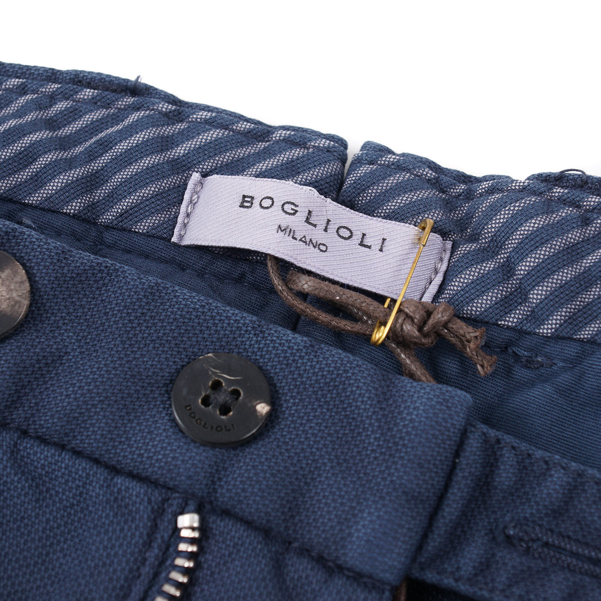 Boglioli Slim-Fit Woven Cotton Pants - Top Shelf Apparel