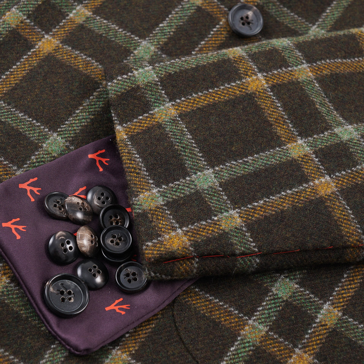 Isaia Soft Flannel Wool Sport Coat - Top Shelf Apparel