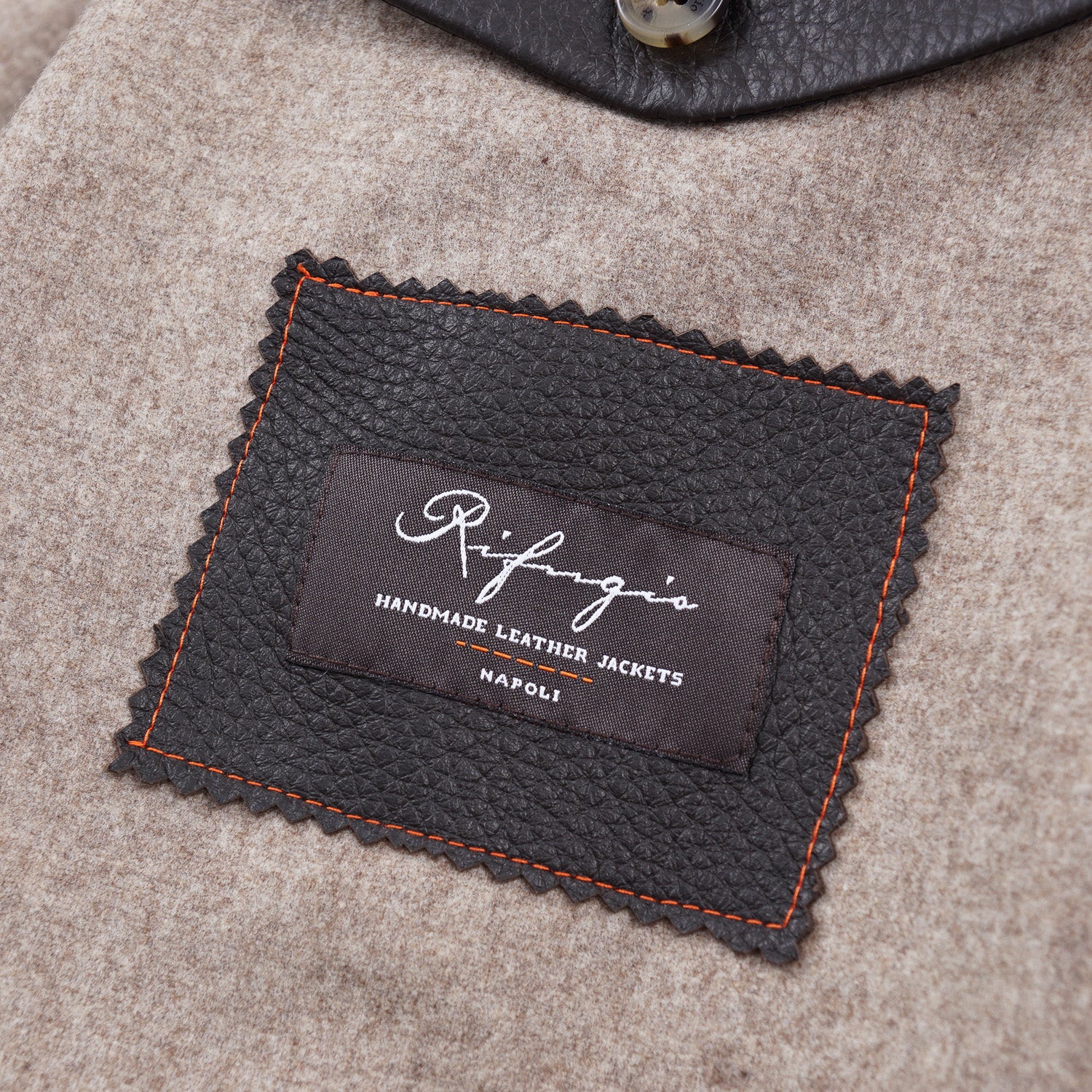 Rifugio Quilted Flannel Wool Coat with Leather Details - Top Shelf Apparel