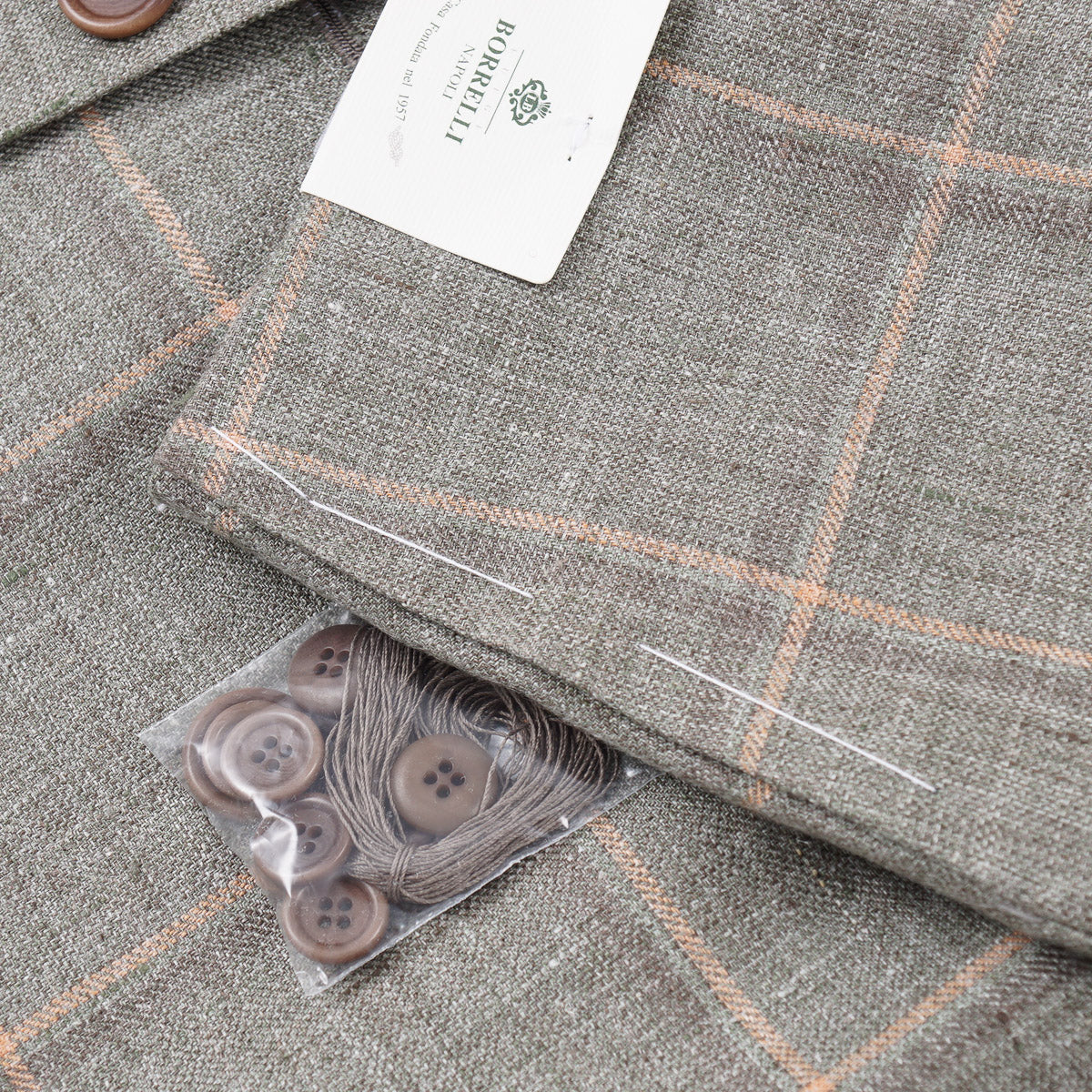 Luigi Borrelli Trim-Fit Linen Sport Coat - Top Shelf Apparel