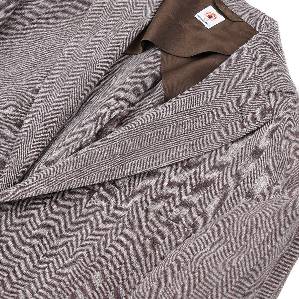 Luigi Borrelli Herringbone Linen Sport Coat - Top Shelf Apparel