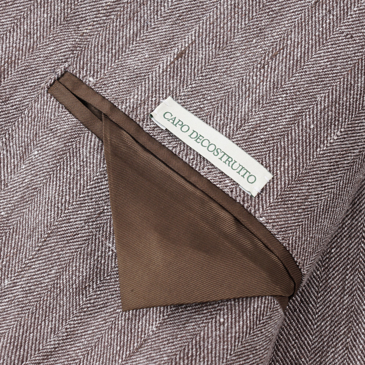 Luigi Borrelli Herringbone Linen Sport Coat - Top Shelf Apparel