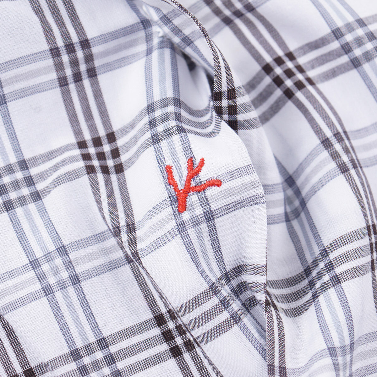 Isaia Tailored-Fit 'Mix' Cotton Shirt - Top Shelf Apparel