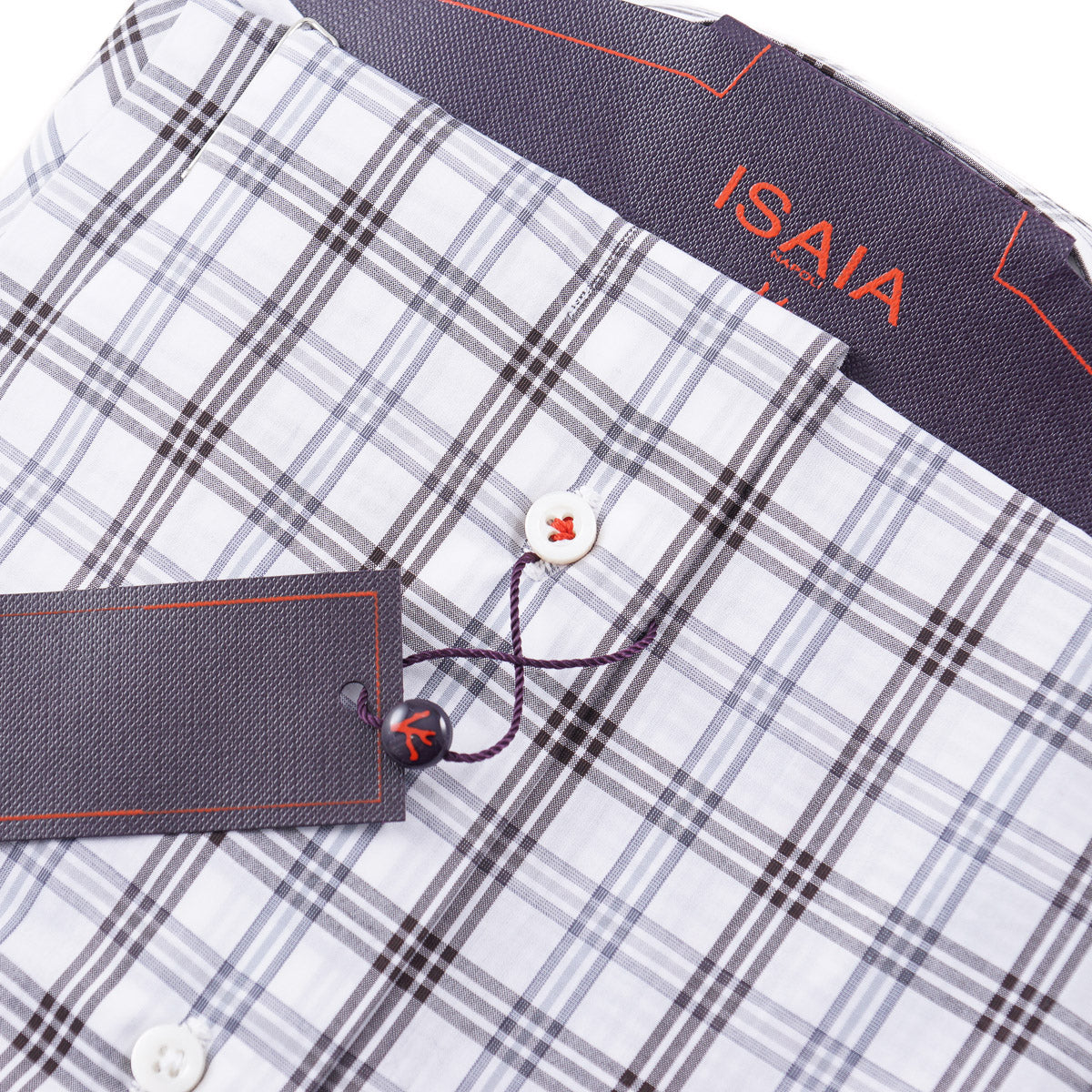 Isaia Tailored-Fit 'Mix' Cotton Shirt - Top Shelf Apparel