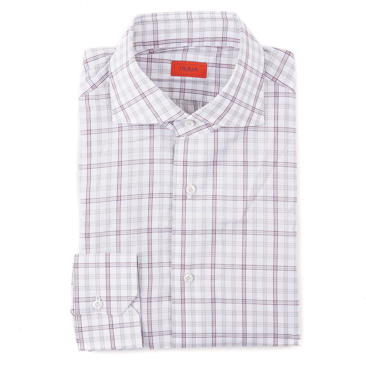 Isaia 'Italia' Regular-Fit Cotton Shirt - Top Shelf Apparel