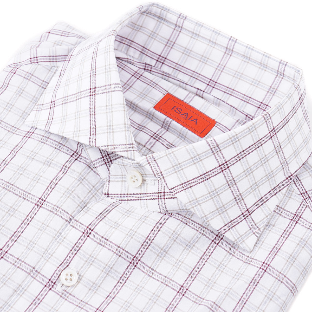 Isaia 'Italia' Regular-Fit Cotton Shirt - Top Shelf Apparel