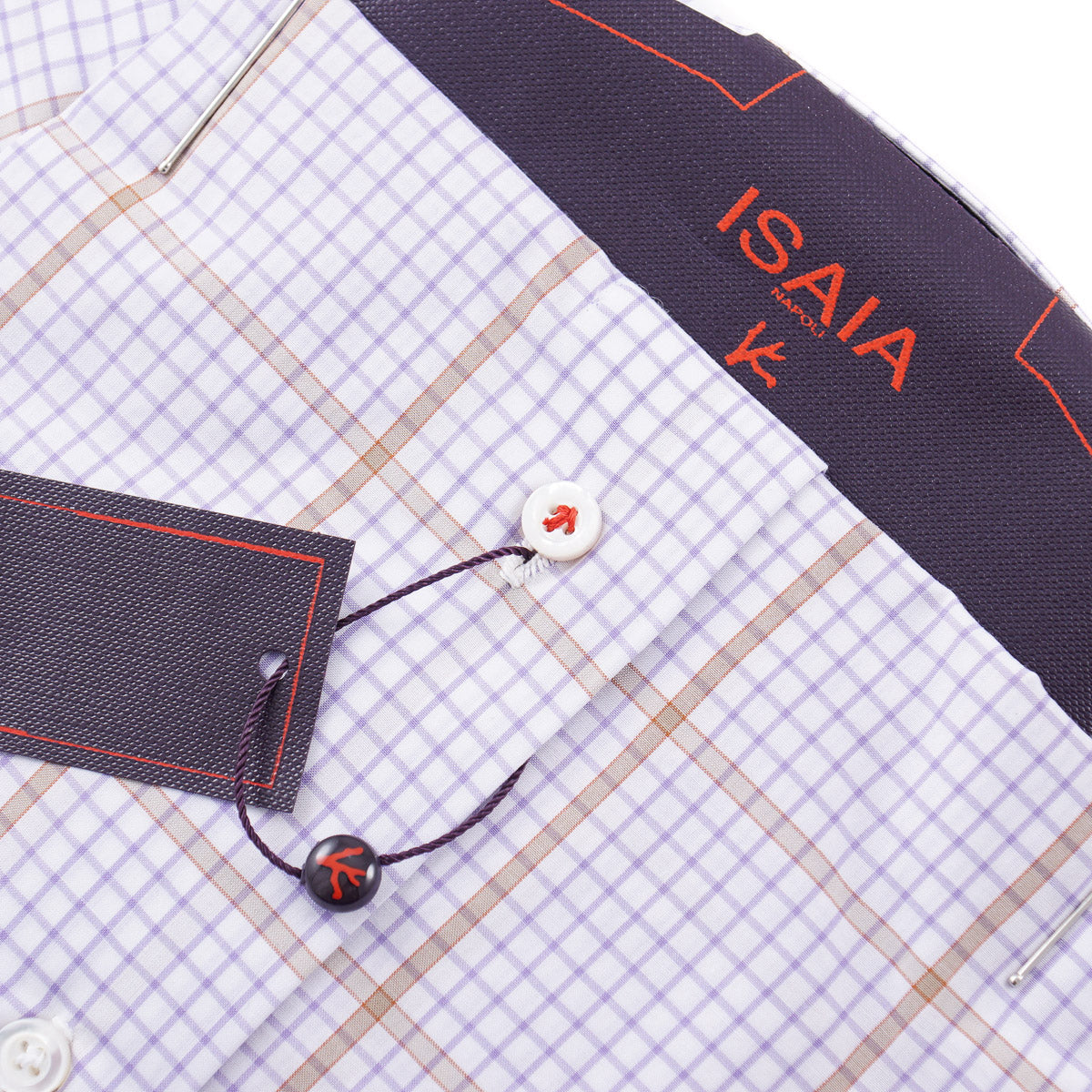 Isaia Tailored-Fit 'Mix' Cotton Shirt - Top Shelf Apparel