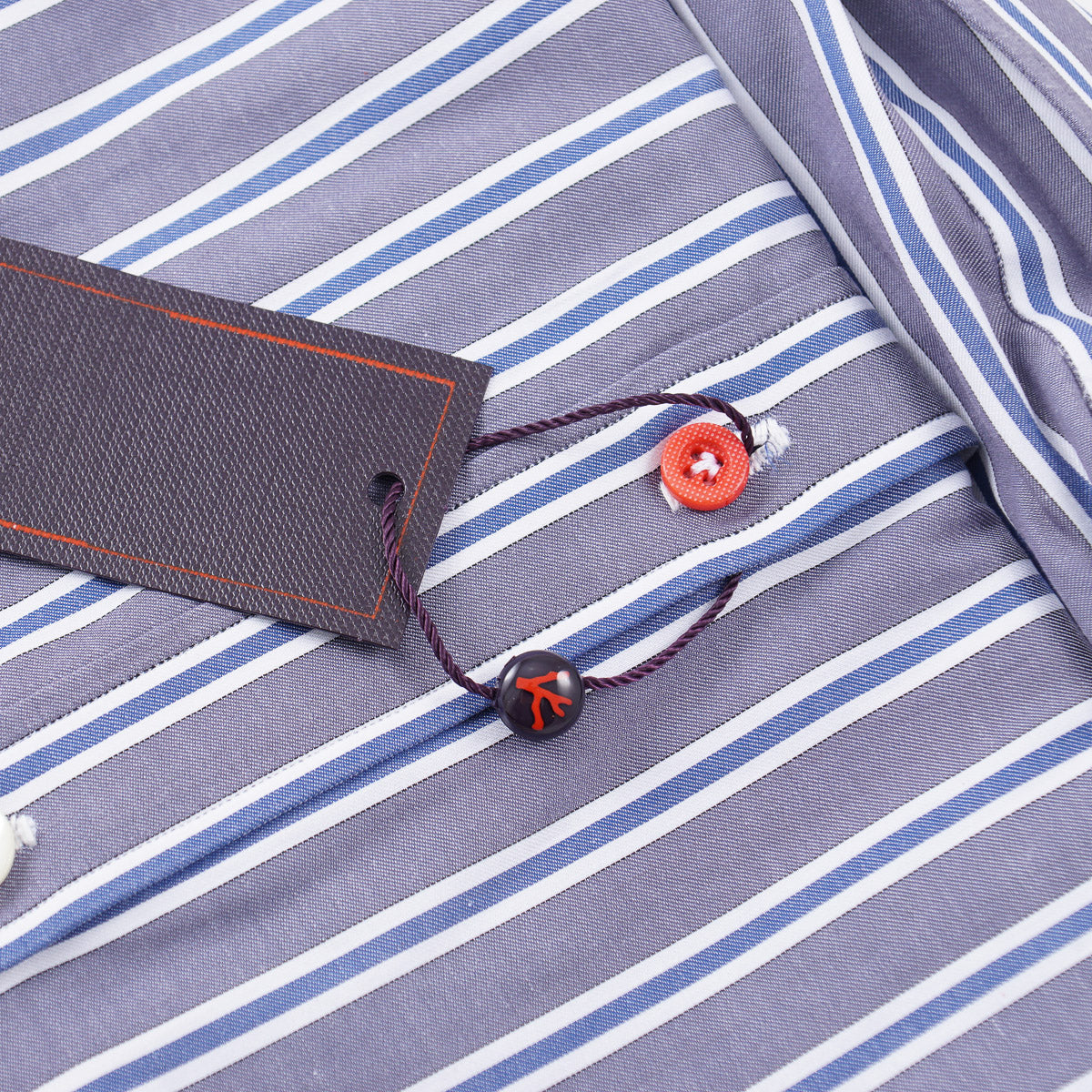 Isaia Tailored-Fit 'Mix' Cotton Shirt - Top Shelf Apparel