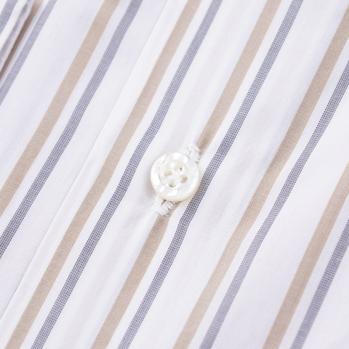 Isaia Tailored-Fit 'Mix' Cotton Shirt - Top Shelf Apparel
