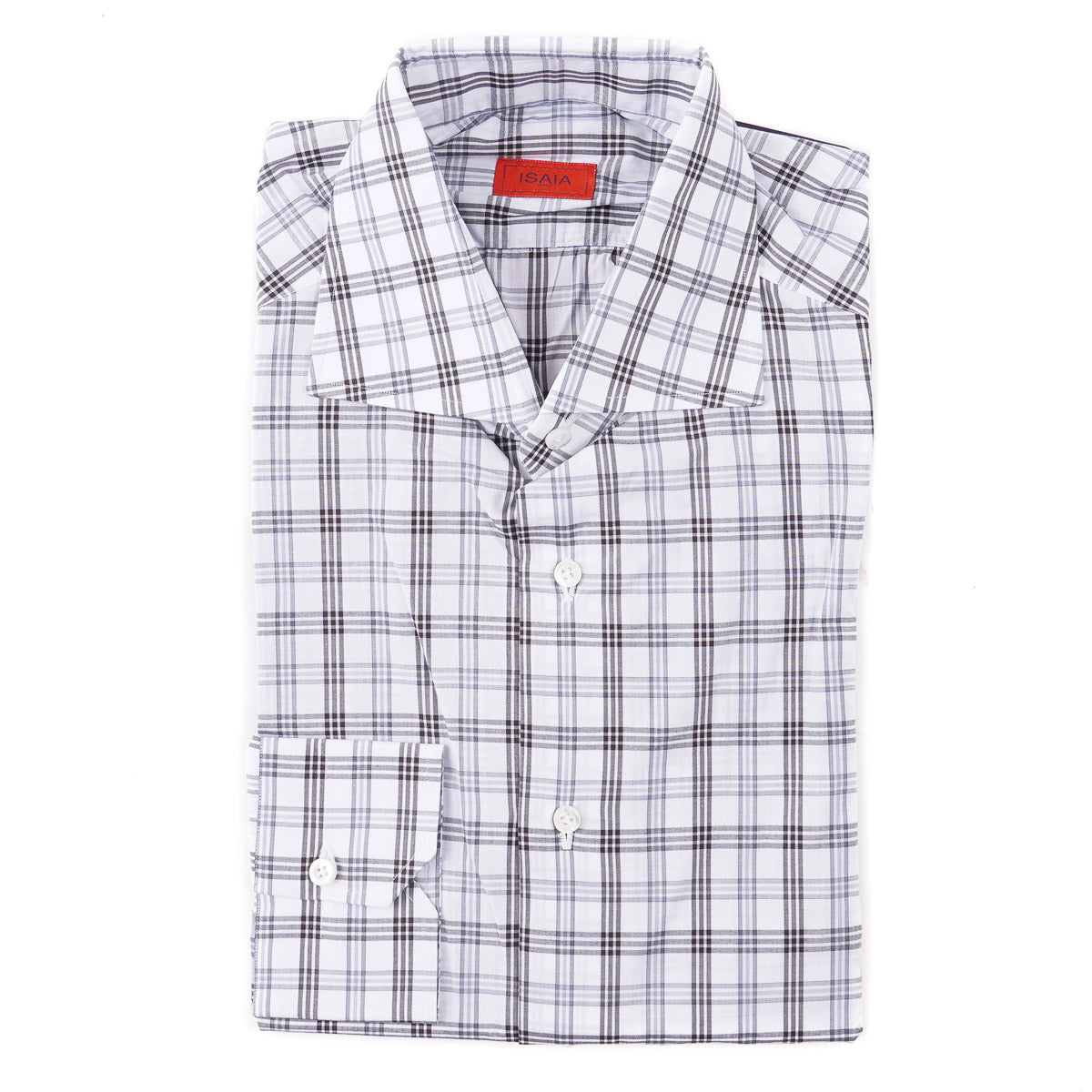 Isaia Tailored-Fit 'Mix' Cotton Shirt - Top Shelf Apparel