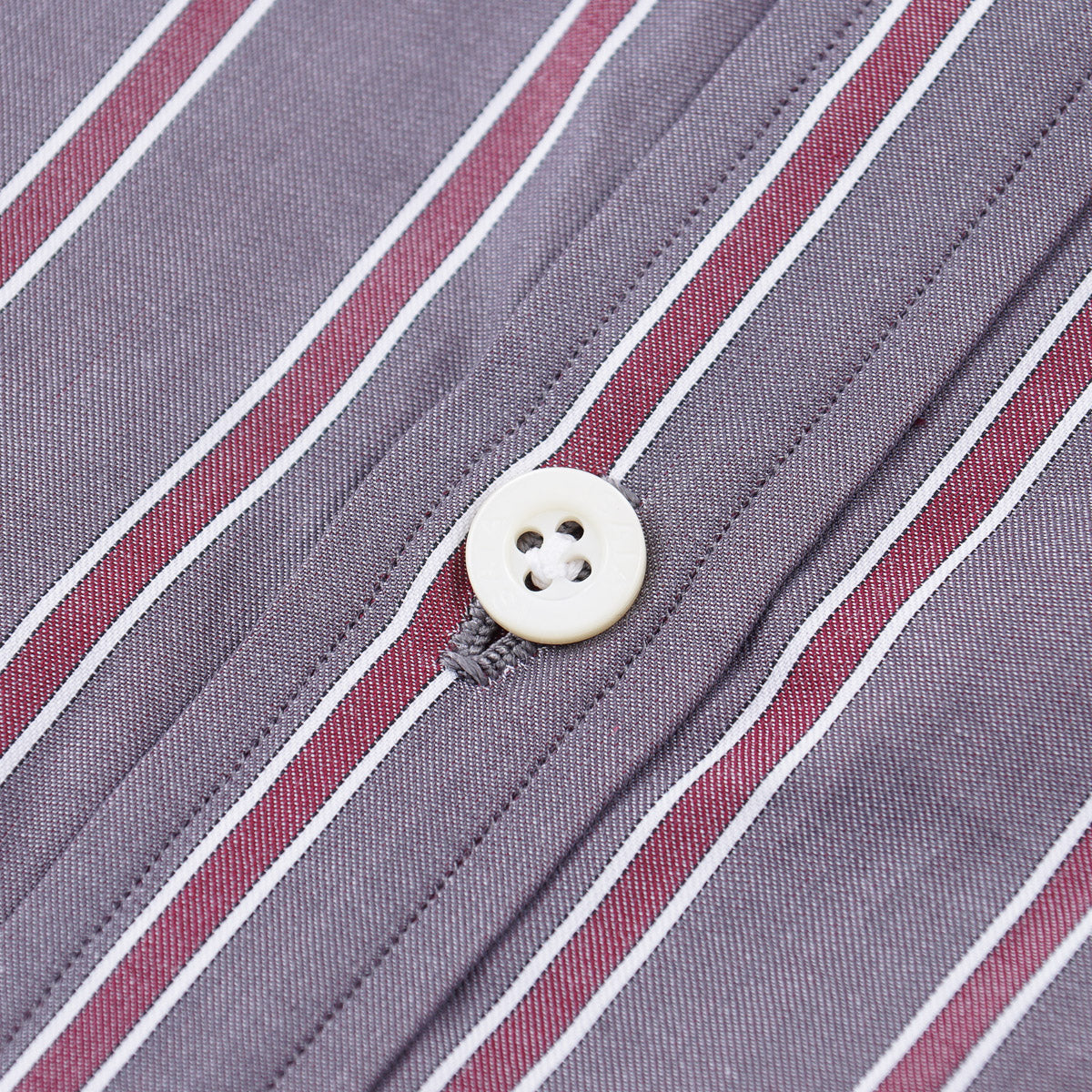 Isaia Tailored-Fit 'Mix' Cotton Shirt - Top Shelf Apparel