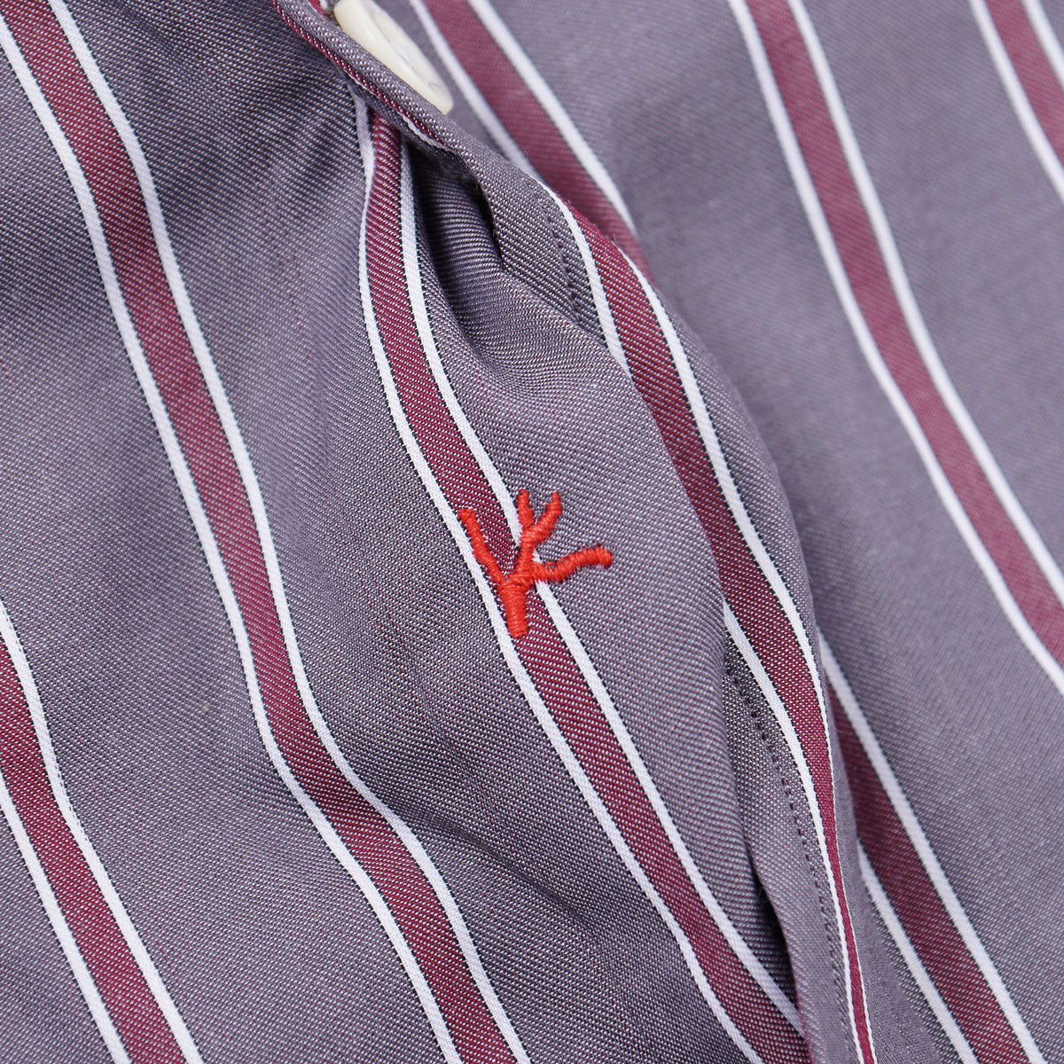 Isaia Tailored-Fit 'Mix' Cotton Shirt - Top Shelf Apparel