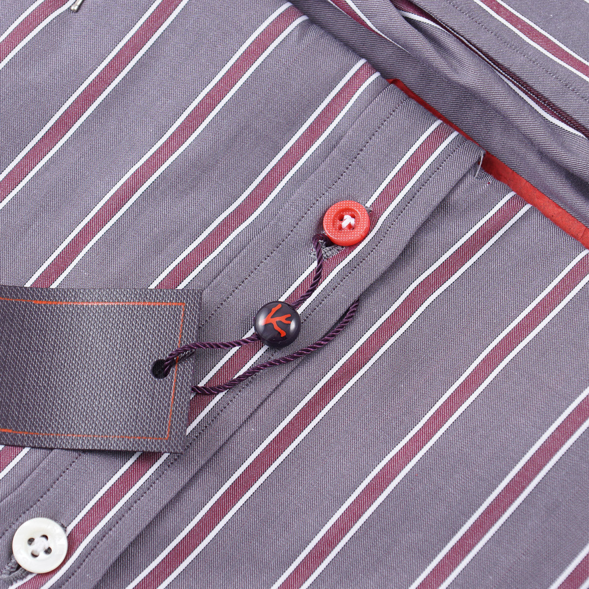 Isaia Tailored-Fit 'Mix' Cotton Shirt - Top Shelf Apparel