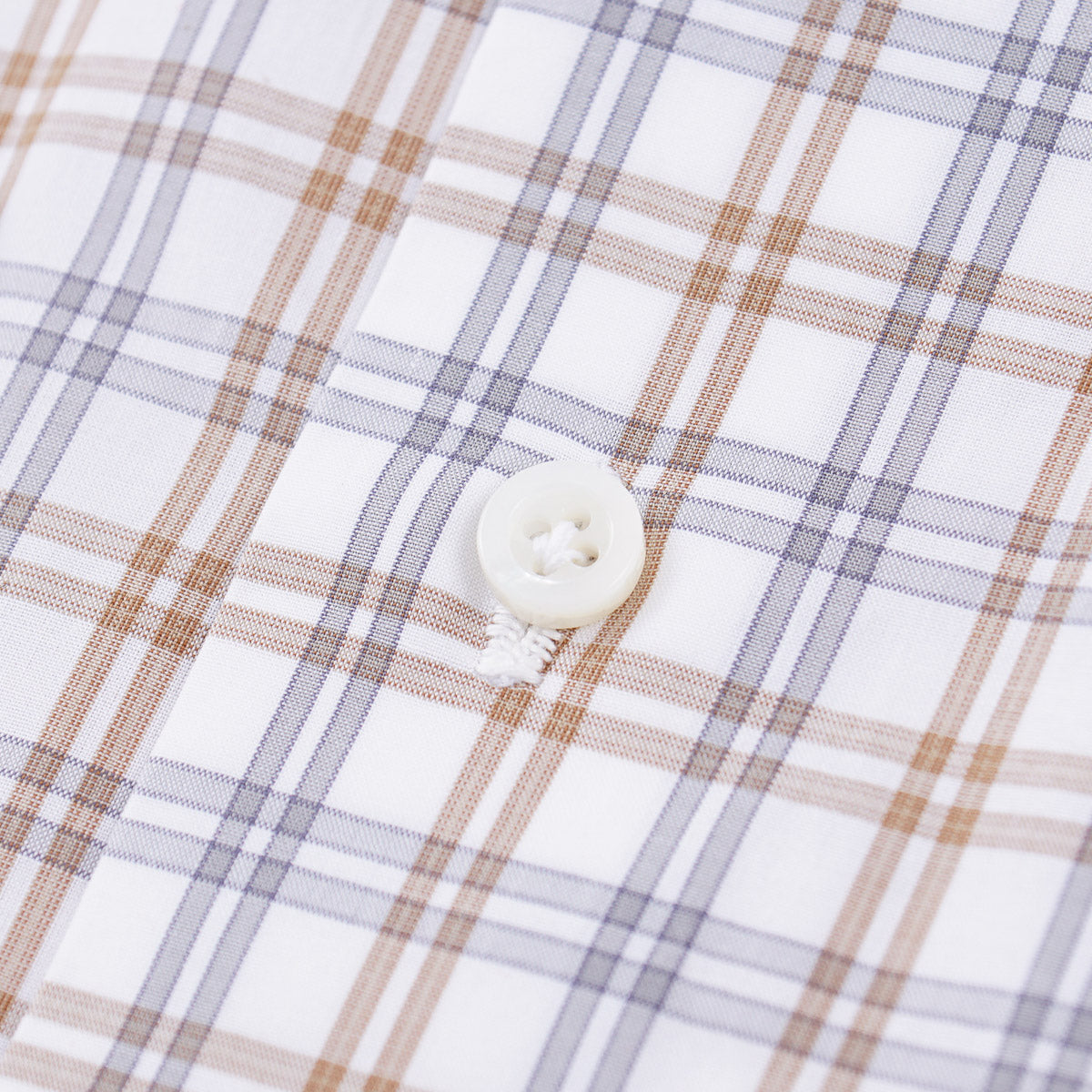 Isaia Tailored-Fit 'Mix' Cotton Shirt - Top Shelf Apparel