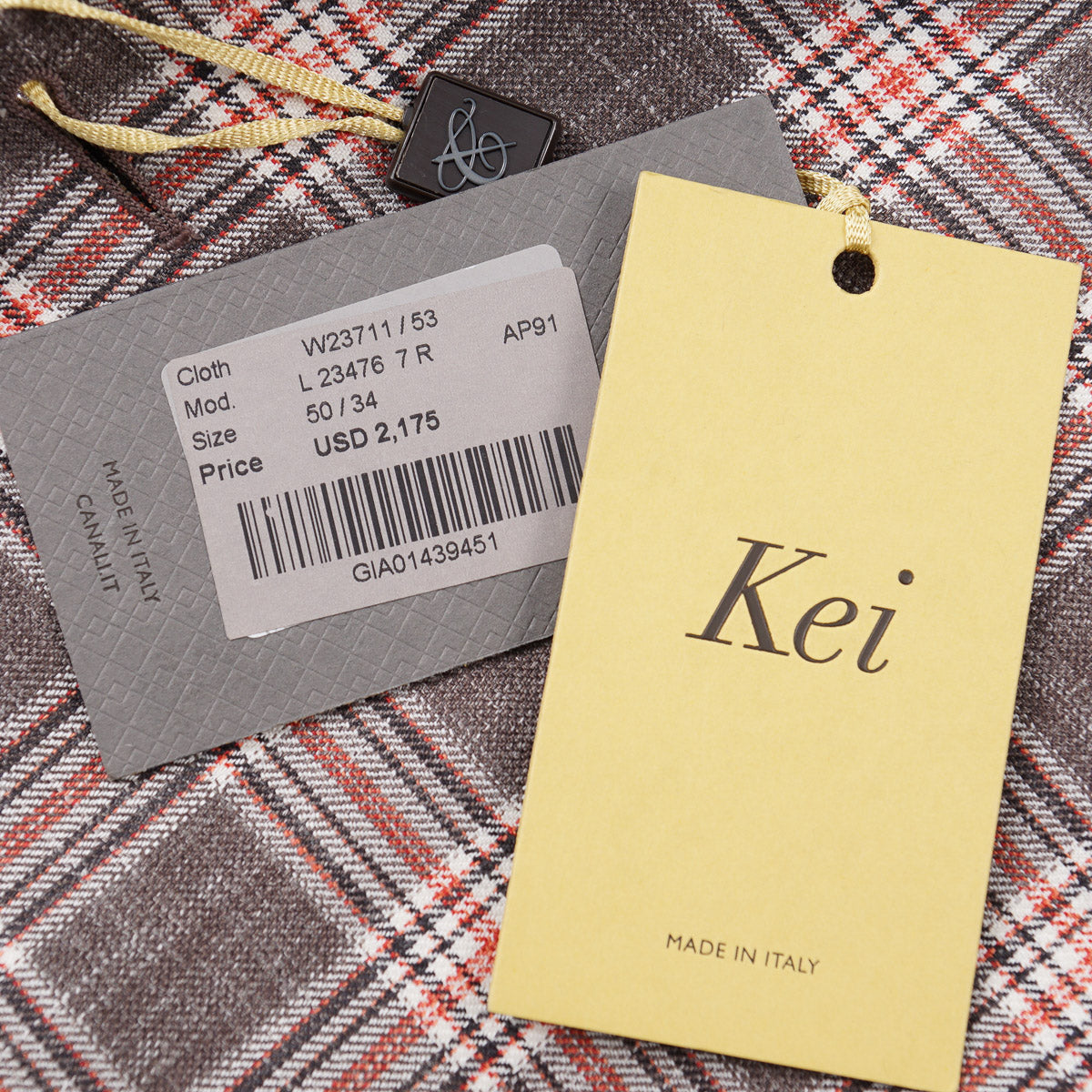 Canali Wool-Silk-Linen 'Kei' Sport Coat - Top Shelf Apparel