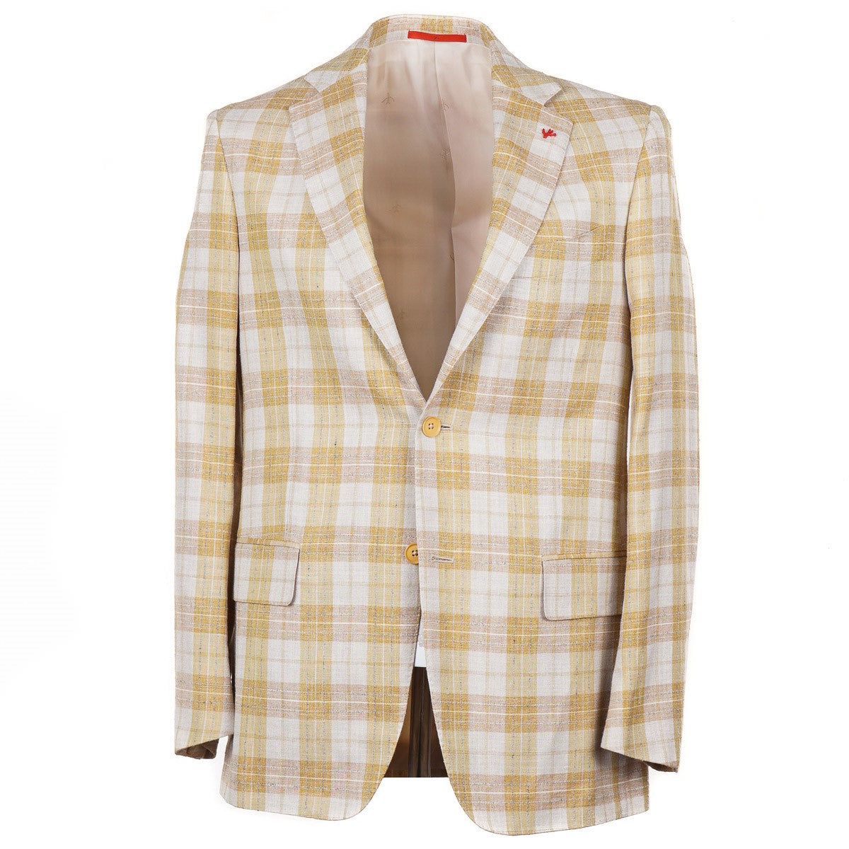 Isaia Woven Silk-Linen-Wool Sport Coat - Top Shelf Apparel