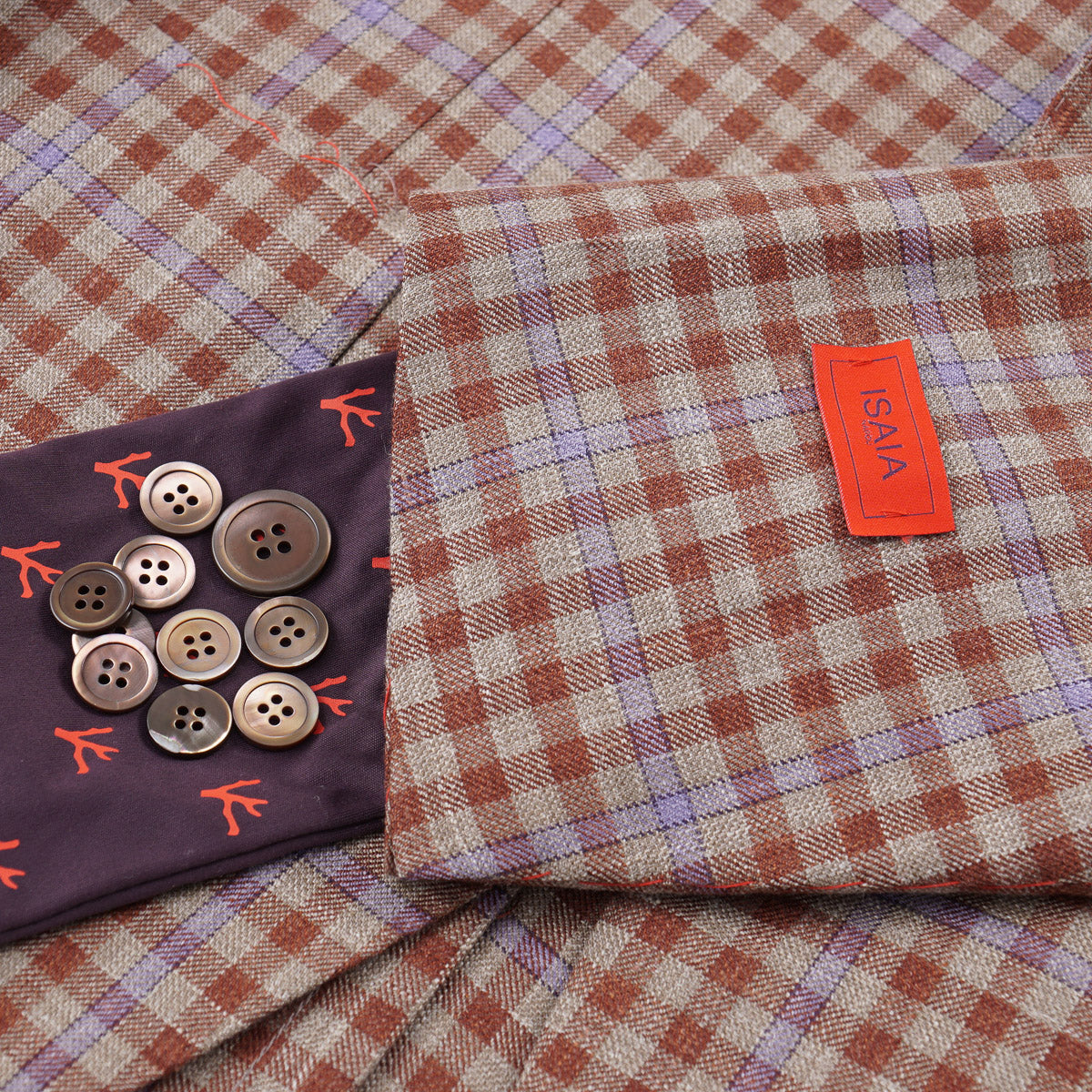 Isaia 'Marechiaro' Wool-Silk-Linen Sport Coat - Top Shelf Apparel