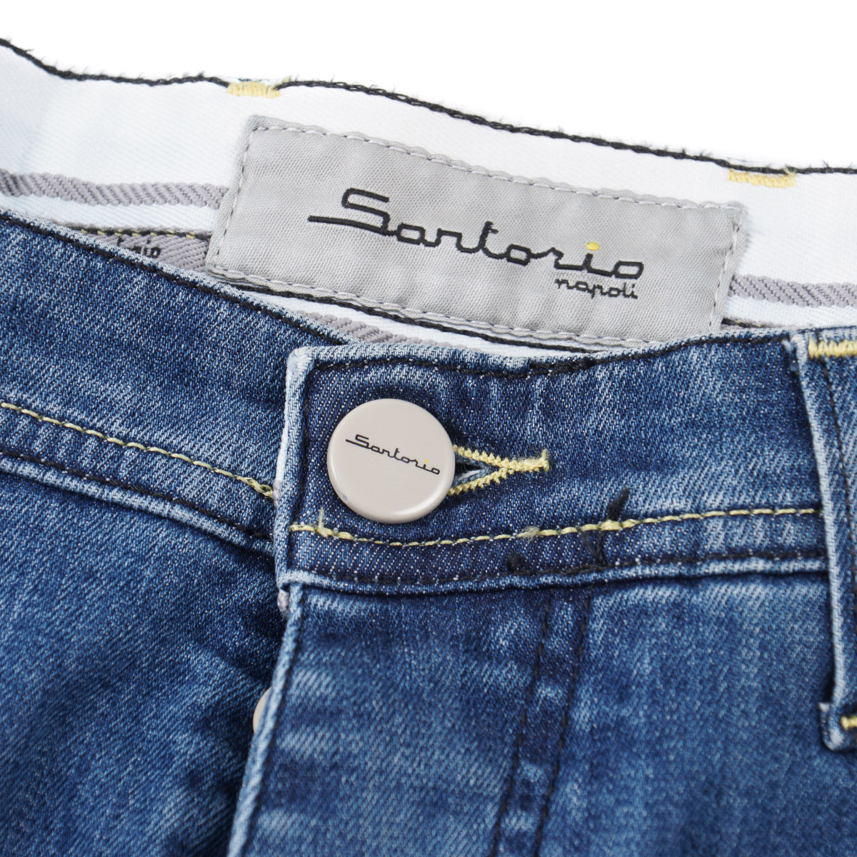 Sartorio Slim Straight Denim Jeans