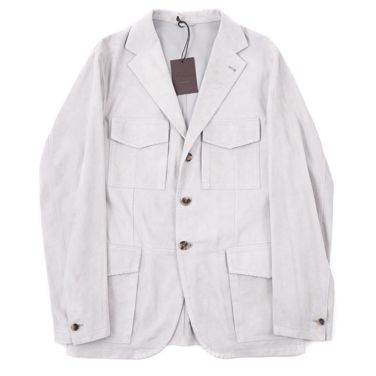 Rifugio Unlined Nappa Suede Field Blazer - Top Shelf Apparel