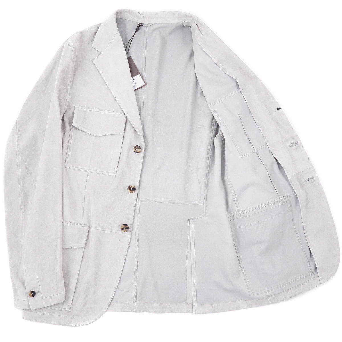 Rifugio Unlined Nappa Suede Field Blazer - Top Shelf Apparel