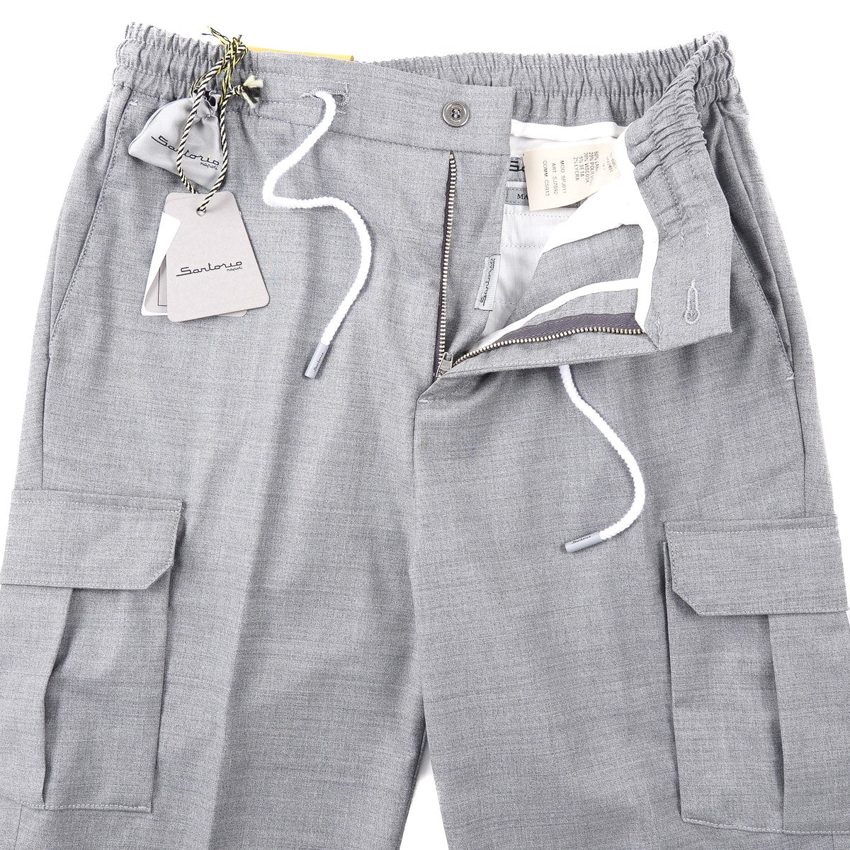 Sartorio Drawstring Pants with Side Pockets - Top Shelf Apparel