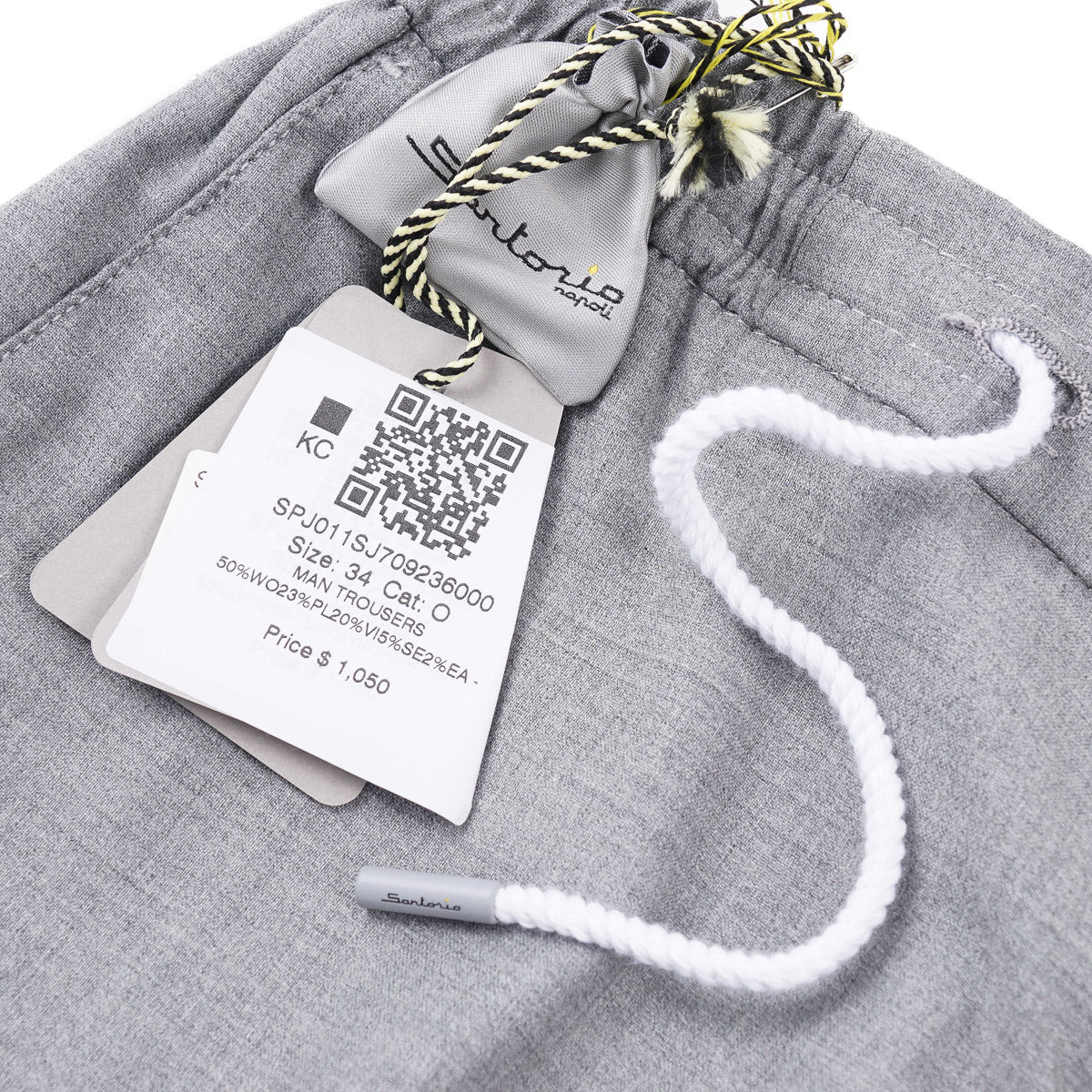 Sartorio Drawstring Pants with Side Pockets - Top Shelf Apparel