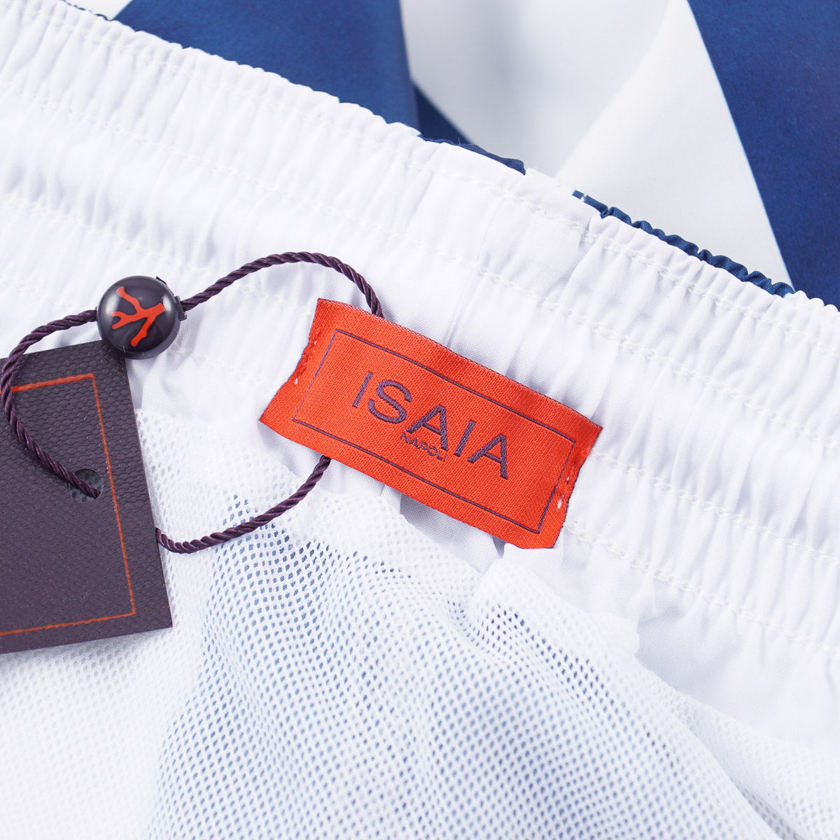 Isaia Swim Trunks with Drawstring Waist - Top Shelf Apparel