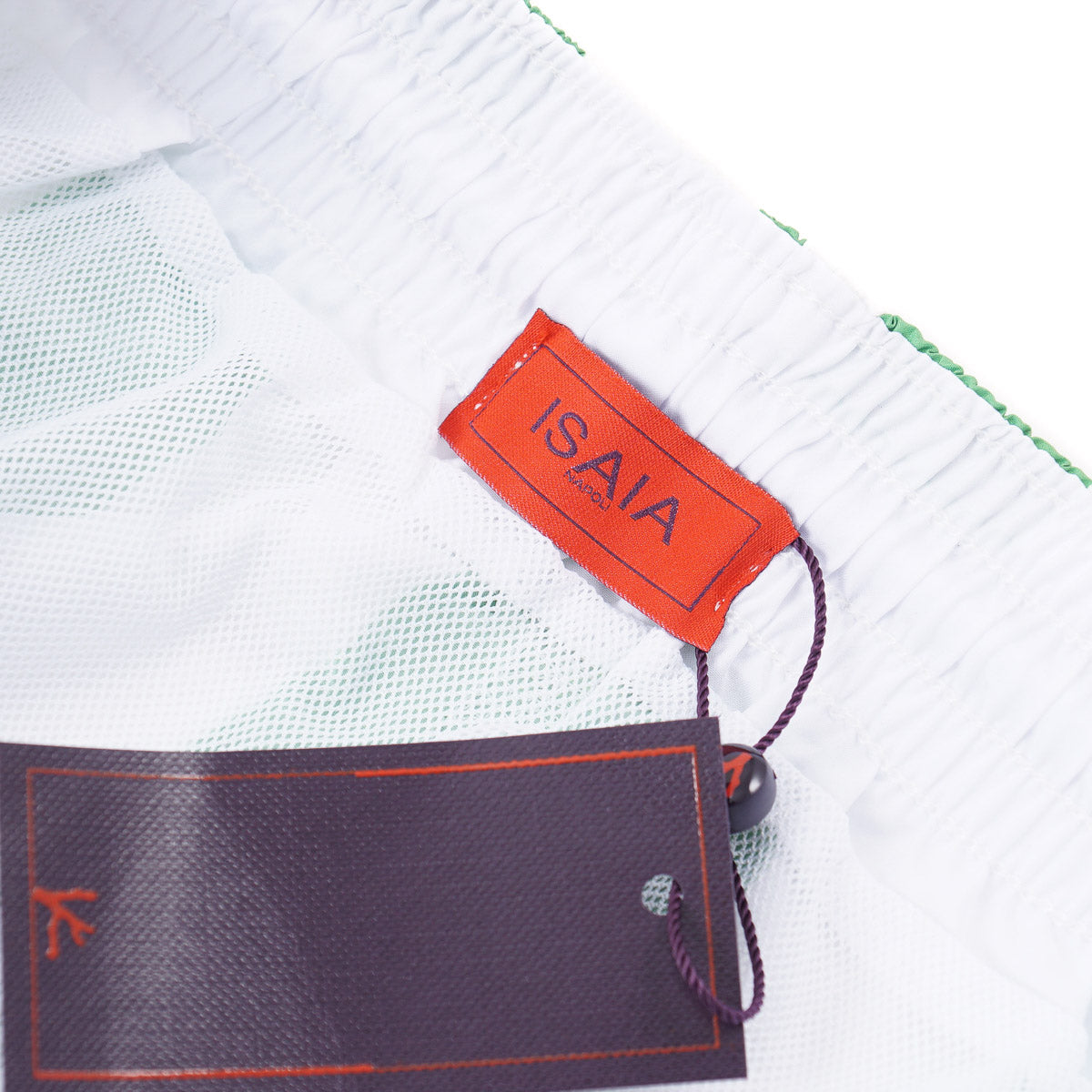 Isaia Swim Trunks with Drawstring Waist - Top Shelf Apparel