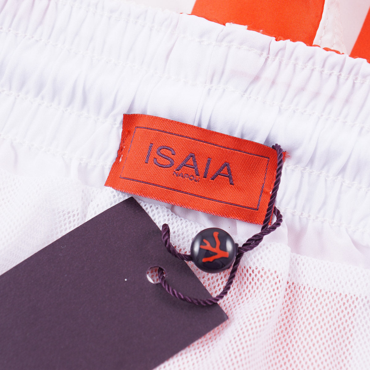 Isaia Swim Trunks with Drawstring Waist - Top Shelf Apparel