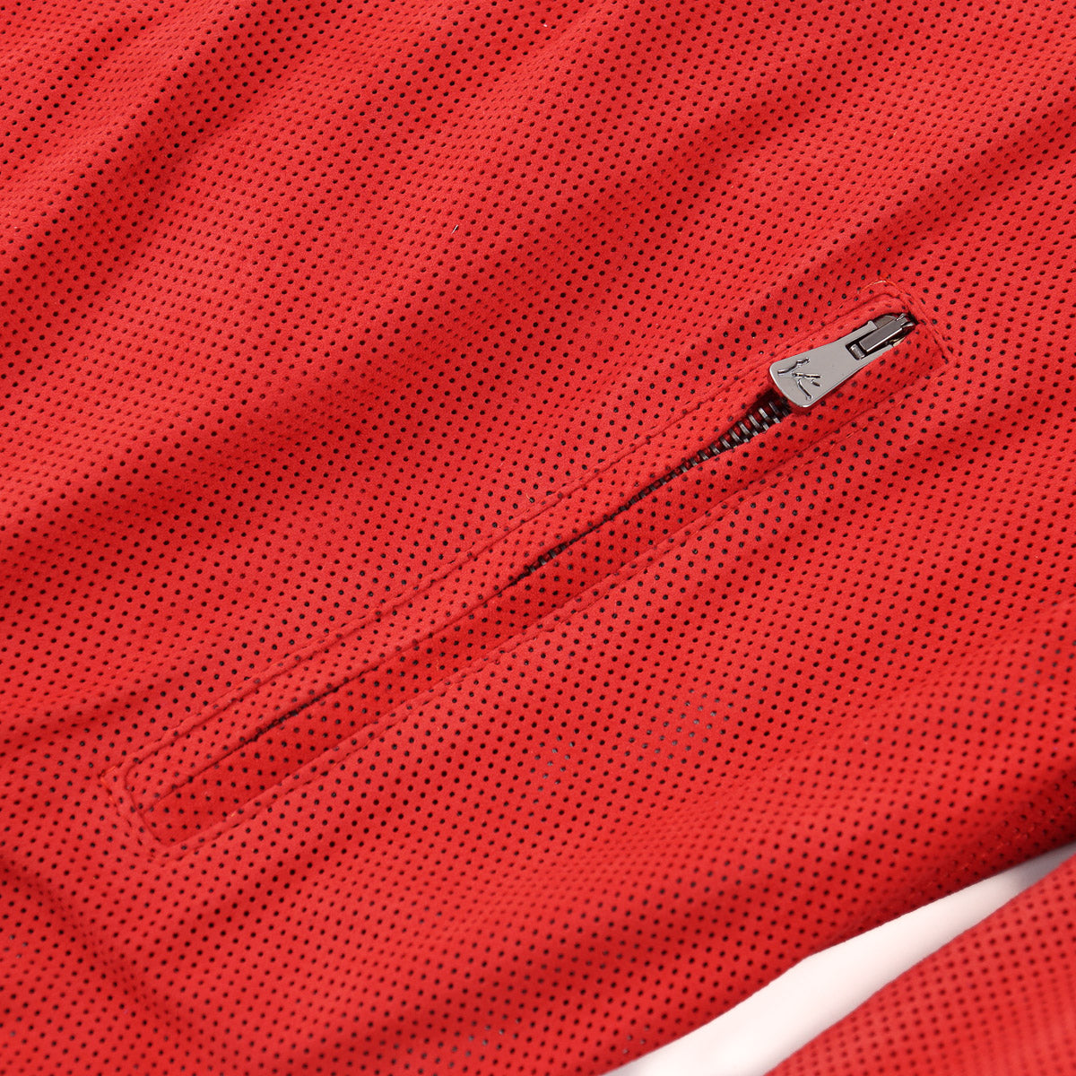 Isaia Perforated Lambskin Suede Jacket - Top Shelf Apparel