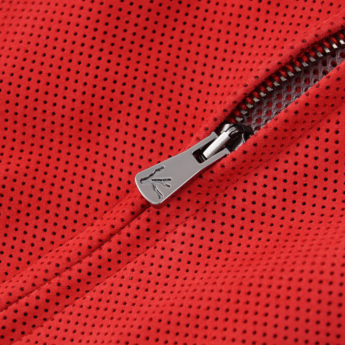 Isaia Perforated Lambskin Suede Jacket - Top Shelf Apparel