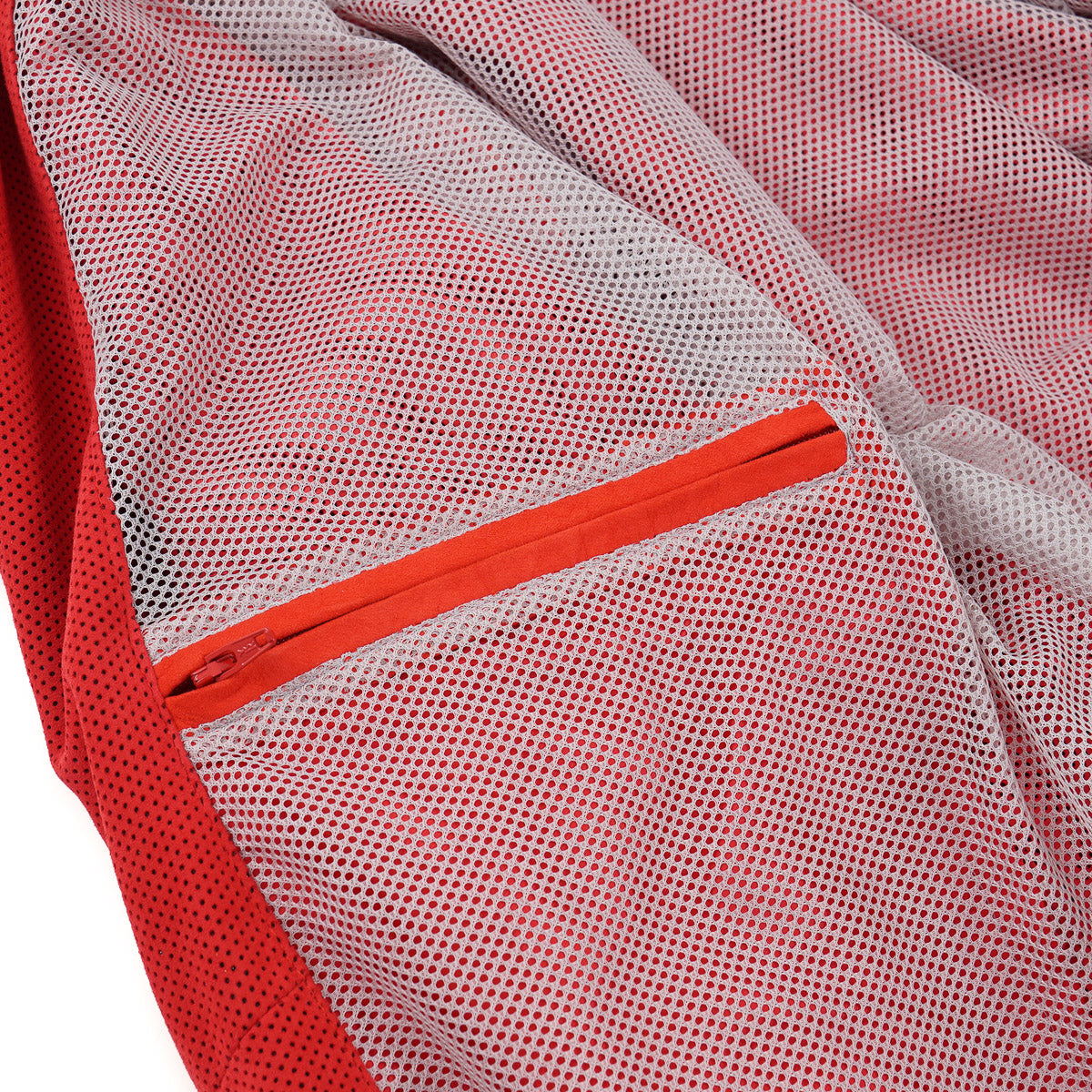 Isaia Perforated Lambskin Suede Jacket - Top Shelf Apparel