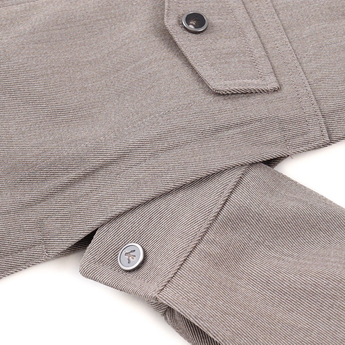 Isaia Twill Wool Field Jacket - Top Shelf Apparel