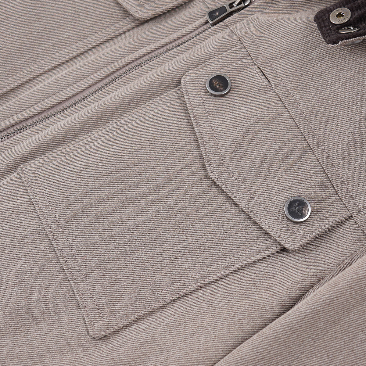 Isaia Twill Wool Field Jacket - Top Shelf Apparel